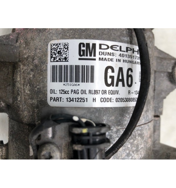 Компрессор кондиционера бу для Opel Astra J 1.6 i,  2013 г.