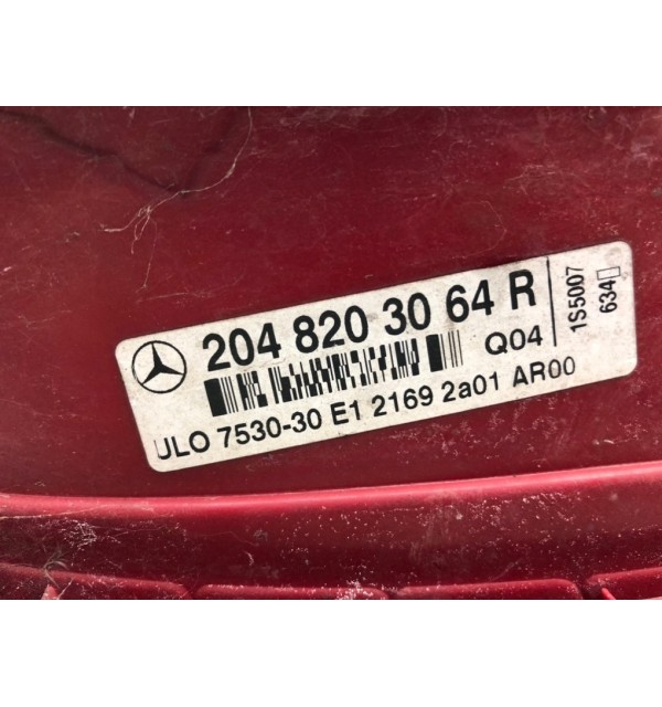 Фонарь задний правый бу для Mercedes C W204 1.8 i,  2008 г.