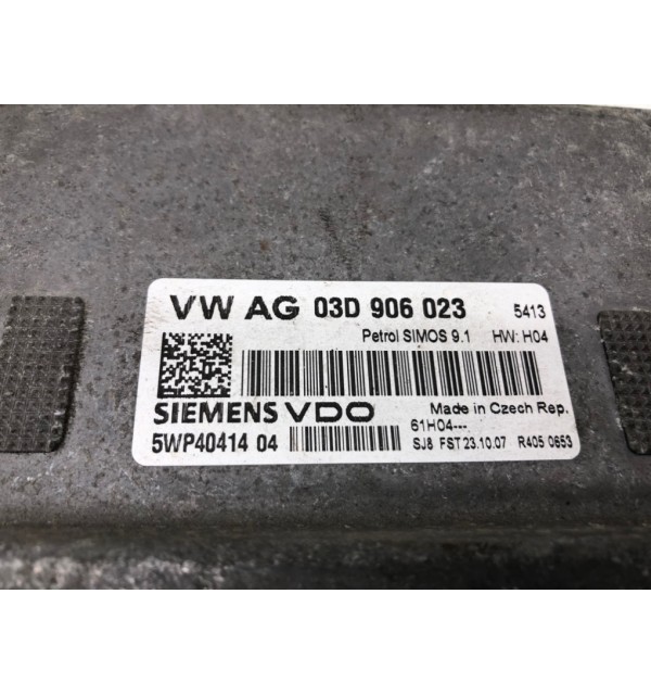 Блок управления двигателем бу для Volkswagen Polo 4 1.2 i,  2008 г.