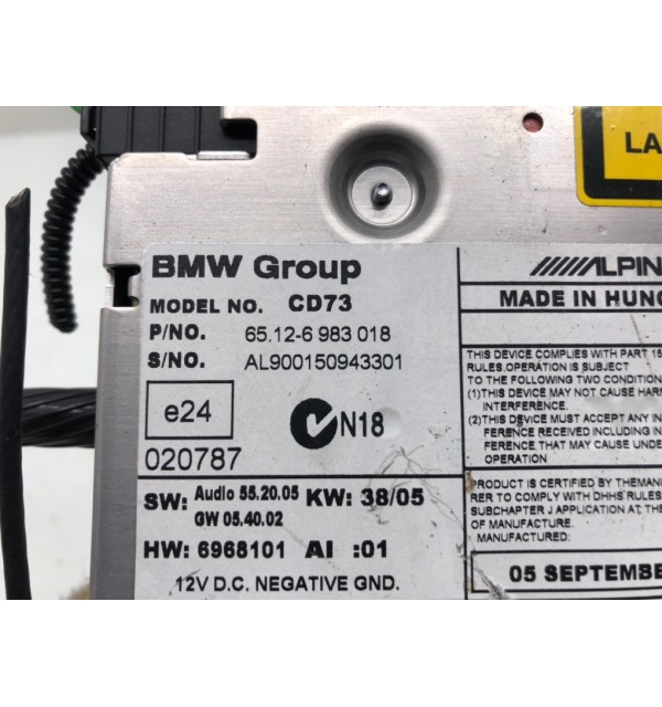 Магнитола бу для BMW 3 E90/E91/E92/E93 2.0 i,  2006 г.