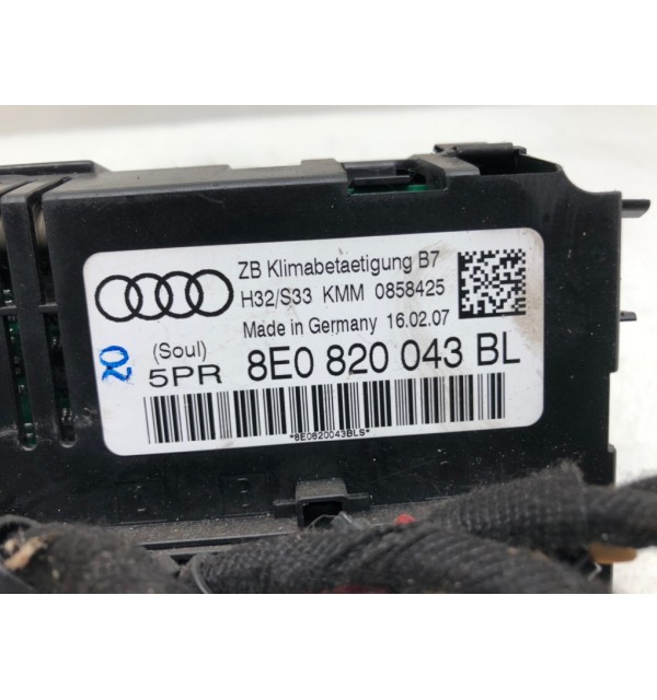 Блок управления печки/климат-контроля бу для Audi A4 B7 2.0 TDi,  2007 г.