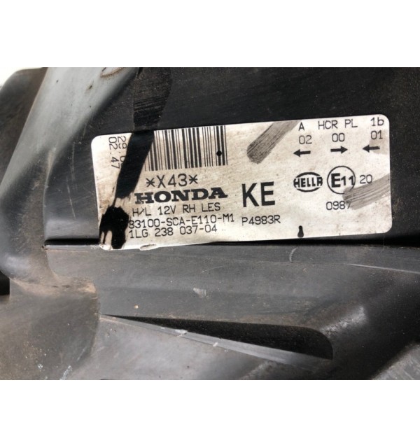Фара правая бу для Honda CR-V  2.0 i,  2005 г.