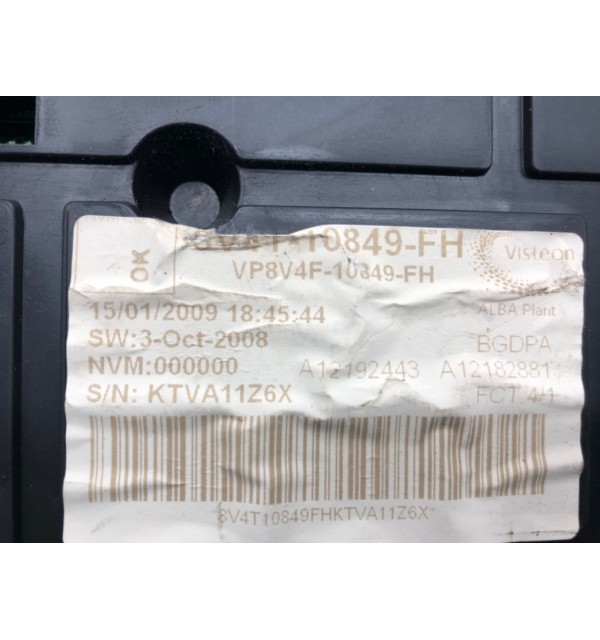Щиток приборов (приборная панель) бу для Ford Focus 2 1.6 i,  2009 г.