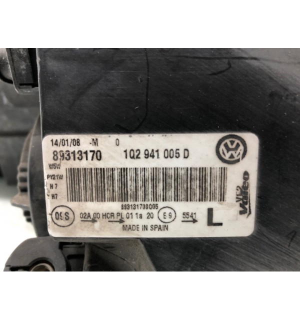 Фара левая бу для Volkswagen EOS  1.6 i,  2006 г.