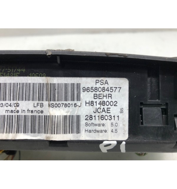 Блок управления печки/климат-контроля бу для Citroen C4  2.0 HDI,  2009 г.