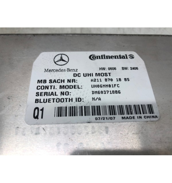 Блок управления телефоном бу для Mercedes C W203 1.8 i,  2008 г.