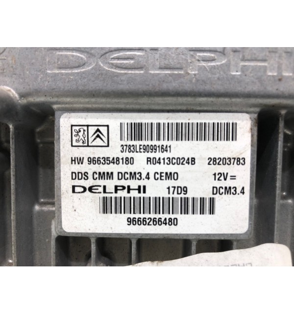 Блок управления двигателем бу для Citroen C4  2.0 HDI,  2009 г.