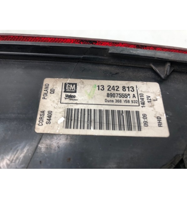 Фонарь задний левый бу для Opel Corsa D 1.3 CDTi,  2010 г.