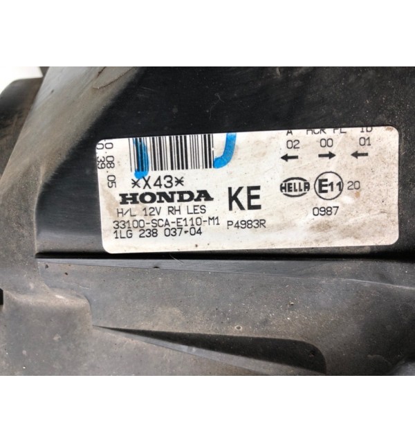 Фара правая бу для Honda CR-V  2.0 i,  2006 г.