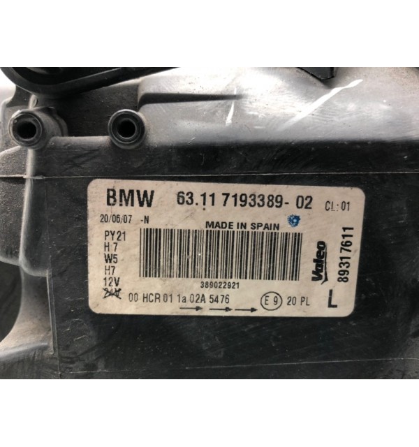 Фара левая бу для BMW 1 E87/E81/E82/E88 2.0 TD,  2007 г.