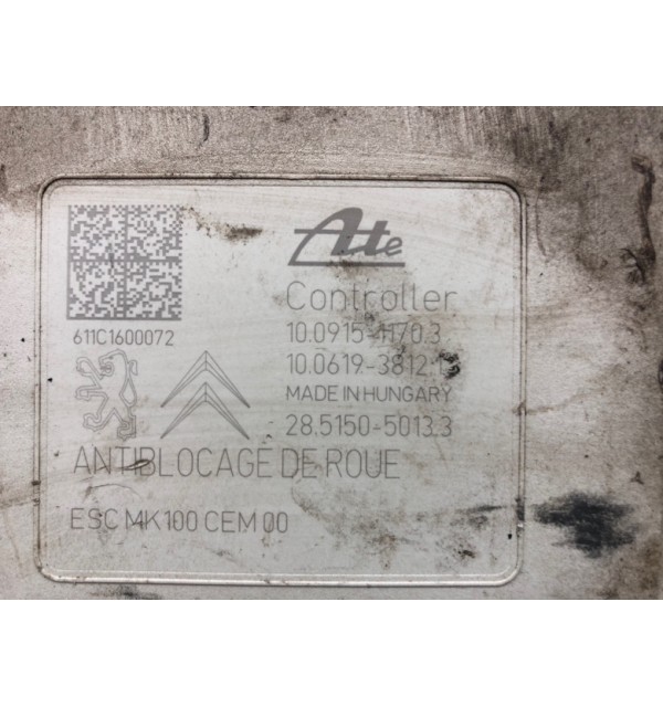 Блок ABS бу для Citroen DS3  1.6 Ti,  2012 г.