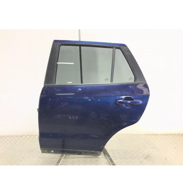 Дверь задняя левая бу для Hyundai Santa Fe 2 2.2 CRDi,  2006 г.