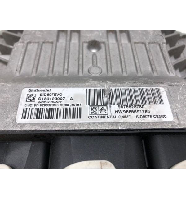 Блок управления двигателем бу для Peugeot 308 T7 1.6 HDi,  2012 г.