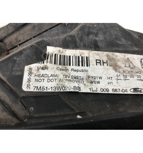 Фара правая бу для Ford C-Max 1 1.6 TDCi,  2008 г.
