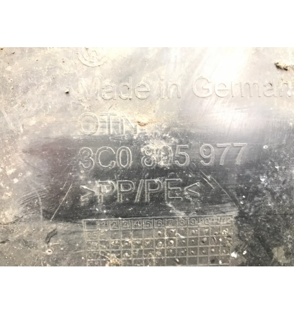 Защита арок передняя левая (подкрылок) бу для Volkswagen Passat B6 1.9 TDi,  2006 г.