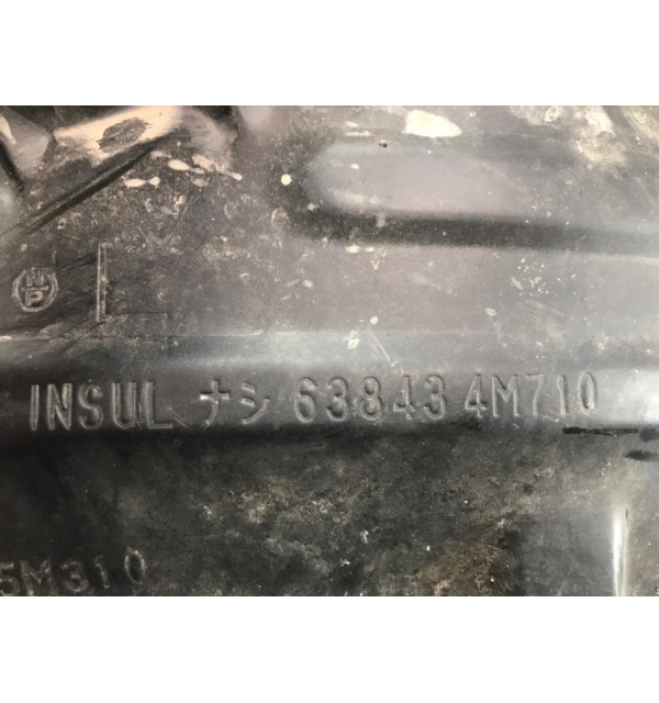 Защита арок передняя левая (подкрылок) бу для Nissan Almera N16 1.5 i,  2002 г.