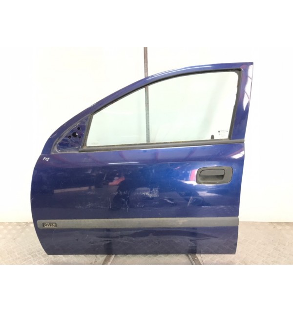 Дверь передняя левая бу для Opel Astra G 1.6 i,  2003 г.