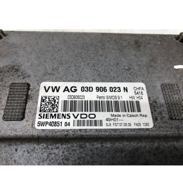 Блок управления двигателем бу для Skoda Fabia 2 1.2 i,  2009 г.