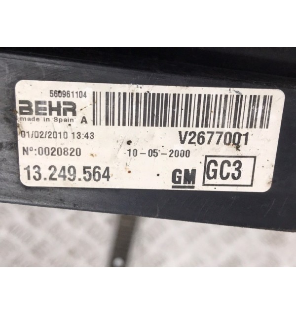 Вентилятор радиатора бу для Opel Corsa D 1.4 i,  2010 г.