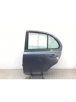 Дверь задняя левая бу для Nissan Micra K12 1.2 i, 2008 г.