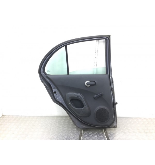 Дверь задняя левая бу для Nissan Micra K12 1.2 i,  2008 г.