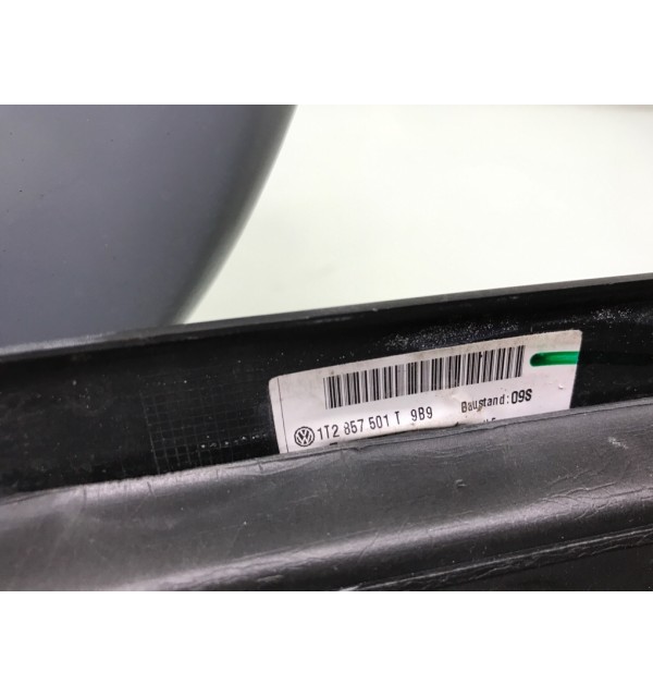 Зеркало наружное левое бу для Volkswagen Touran  1.9 TDi,  2010 г.