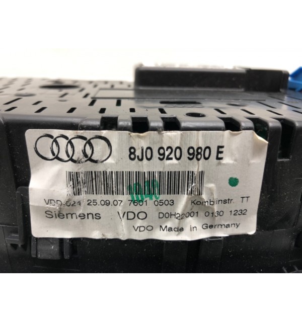 Щиток приборов (приборная панель) бу для Audi TT  2.0 TFSI,  2007 г.