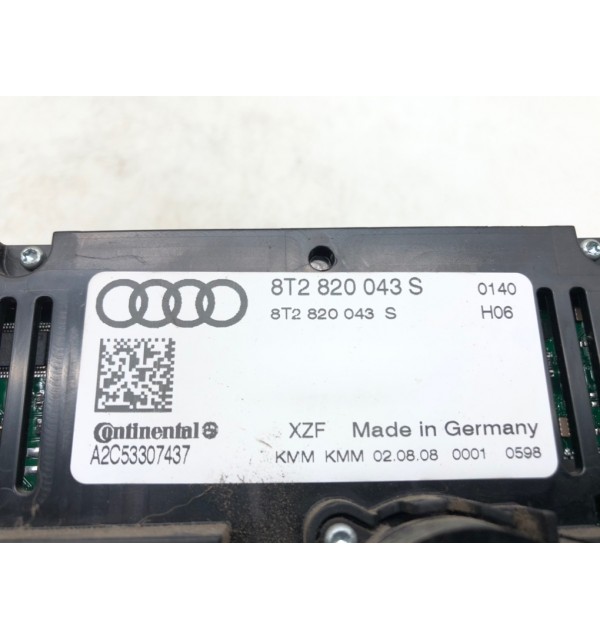 Блок управления печки/климат-контроля бу для Audi A4 B8 2.0 TDi,  2008 г.