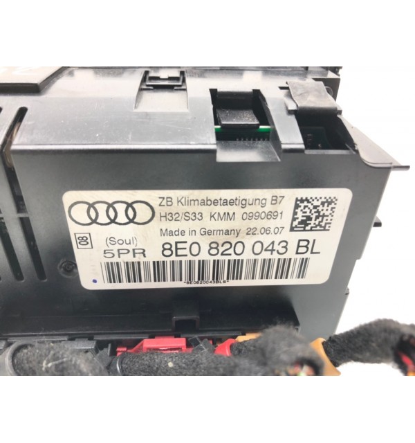 Блок управления печки/климат-контроля бу для Audi A4 B7 2.0 TDi,  2007 г.