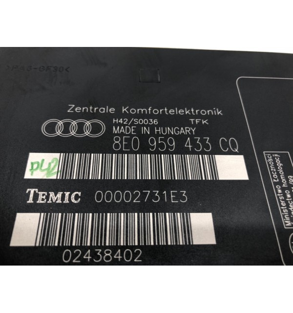 Блок комфорта бу для Audi A4 B7 2.0 TDi,  2007 г.