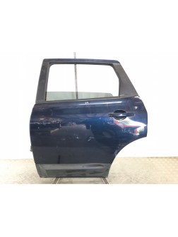 Дверь задняя левая бу для Nissan Qashqai+2 1 1.5 DCi, 2009 г.