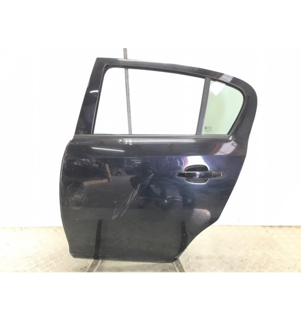 Дверь задняя левая бу для Opel Corsa D 1.4 i,  2010 г.