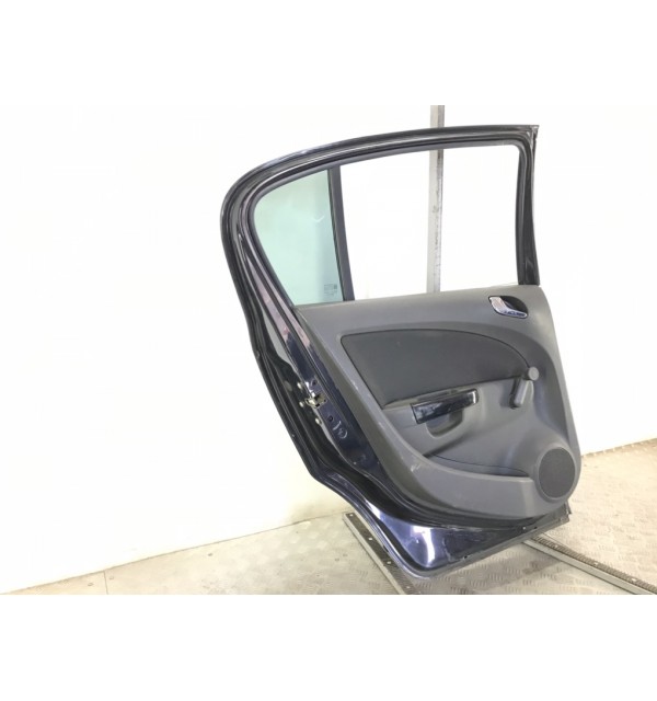 Дверь задняя левая бу для Opel Corsa D 1.4 i,  2010 г.