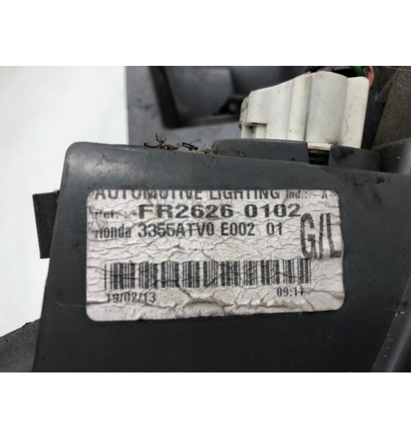 Фонарь задний левый бу для Honda Civic 9 1.6 D,  2013 г.