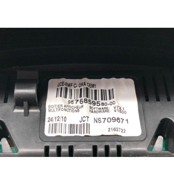 Дисплей бу для Citroen Berlingo 2 1.6 HDi,  2011 г.