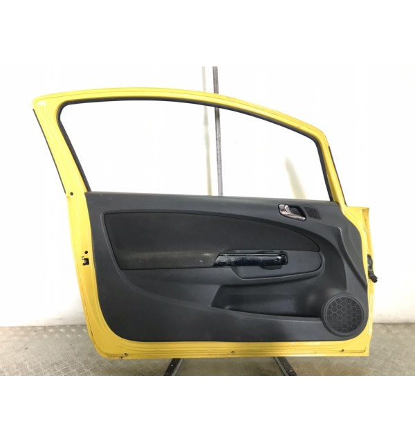 Дверь передняя левая бу для Opel Corsa D 1.2 i,  2011 г.