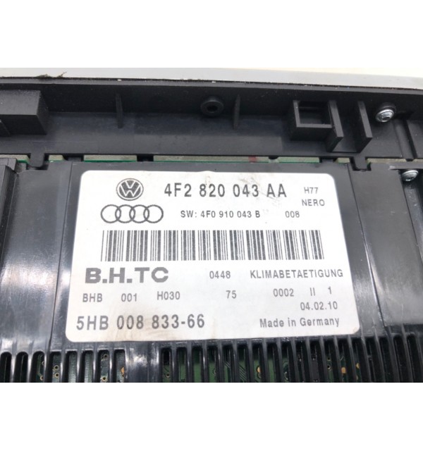 Блок управления печки/климат-контроля бу для Audi A6 C6 2.0 TDi,  2010 г.
