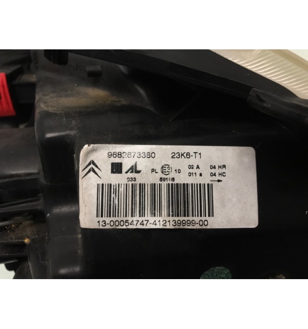 Фара левая бу для Citroen C3 1 1.4 i,  2007 г.