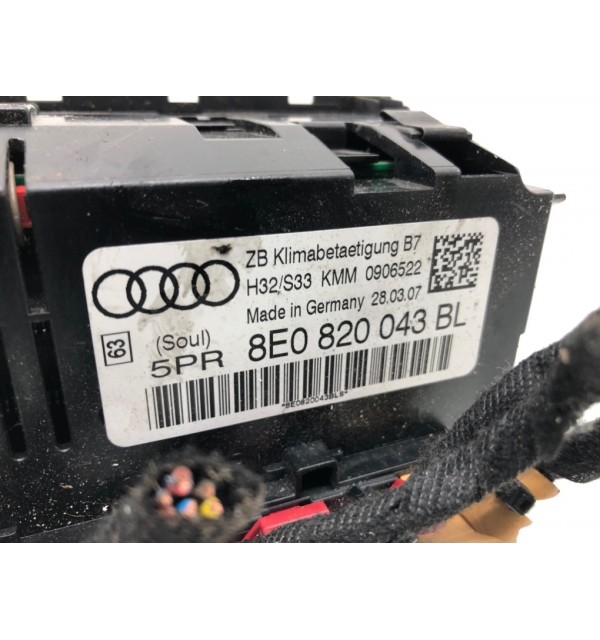 Блок управления печки/климат-контроля бу для Audi A4 B7 2.0 TDi,  2007 г.