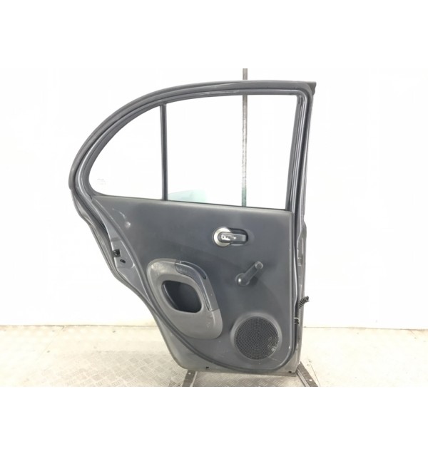Дверь задняя левая бу для Nissan Micra K12 1.5 DCi,  2004 г.