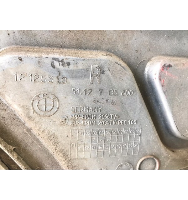 Бампер задний бу для BMW 7 E65/E66 3.0 TD,  2006 г.