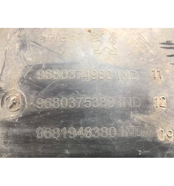 Защита арок передняя левая (подкрылок) бу для Peugeot 308 T7 1.6 HDi,  2009 г.