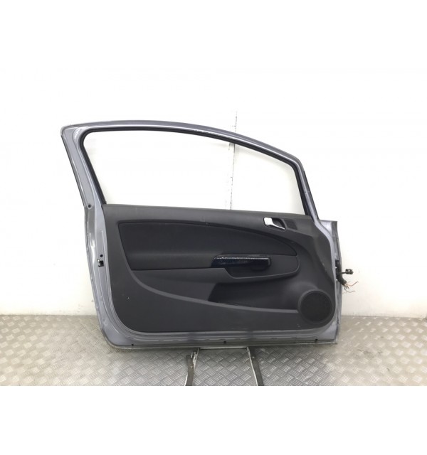 Дверь передняя левая бу для Opel Corsa D 1.2 i,  2009 г.