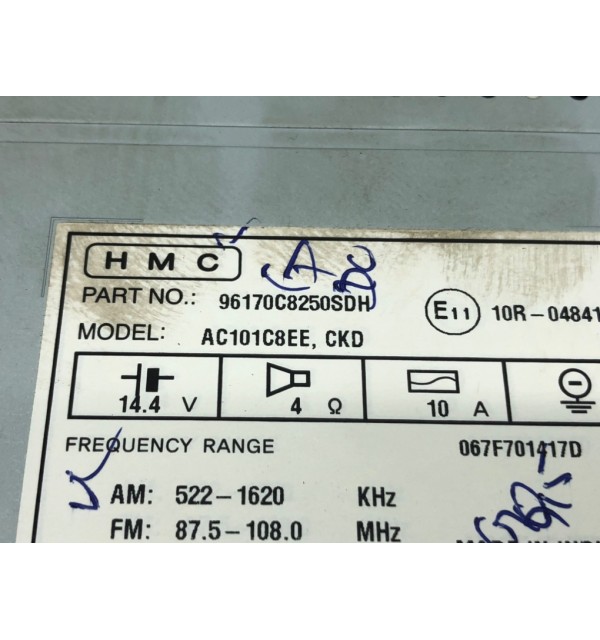 Магнитола бу для Hyundai i20 2 1.4 CRDi,  2015 г.