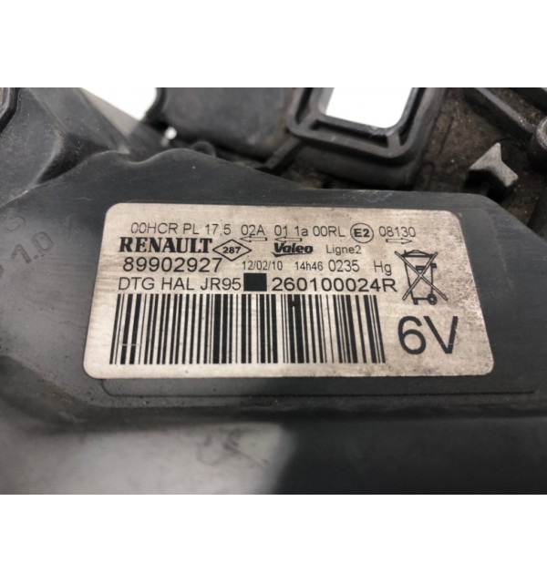 Фара правая бу для Renault Grand Scenic 3 1.9 DCi,  2010 г.