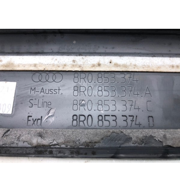 Накладка на порог бу для Audi Q5 1 2.0 TDi,  2009 г.