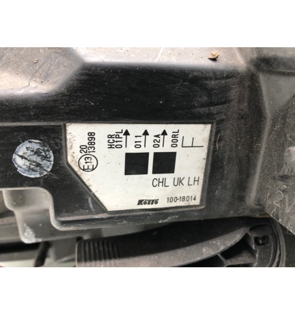 Фара левая бу для Nissan Qashqai 2 1.2 i,  2015 г.