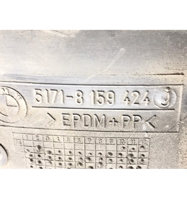 Защита арок передняя правая (подкрылок) бу для BMW 5 E39 2.5 i,  2000 г.