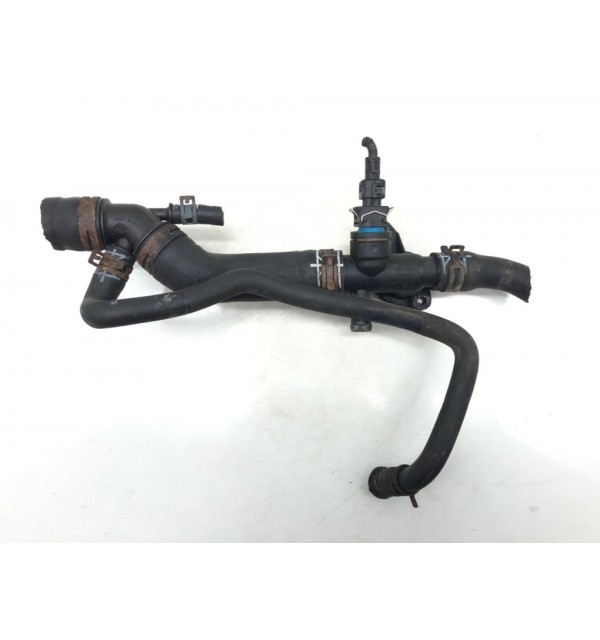 Фланец (тройник) системы охлаждения бу для Audi A3 8L 1.8 Ti,  1998 г.