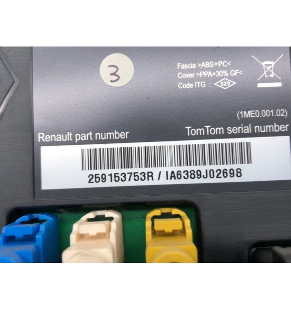 Дисплей бу для Renault Grand Scenic 3 1.5 DCi,  2010 г.